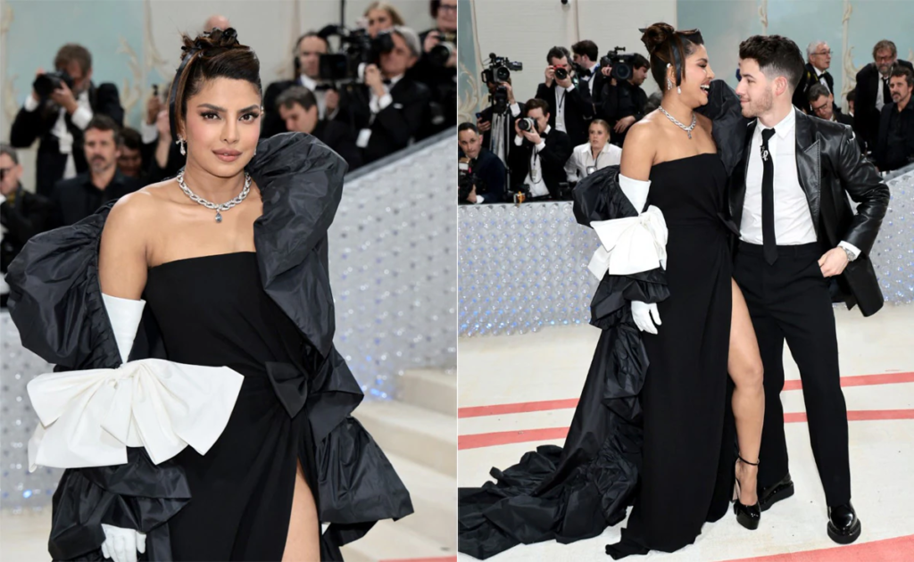 Priyanka Chopra has been making headlines ever since she walked the red carpet of the MET Gala 2023 with hubby Nick Jonas. But now, she has dropped the cutest picture with her daughter Malti as she attends her first MET Gala. Check out the adorable picture of the mother-daughter duo twinning in white outfits from her makeup room.