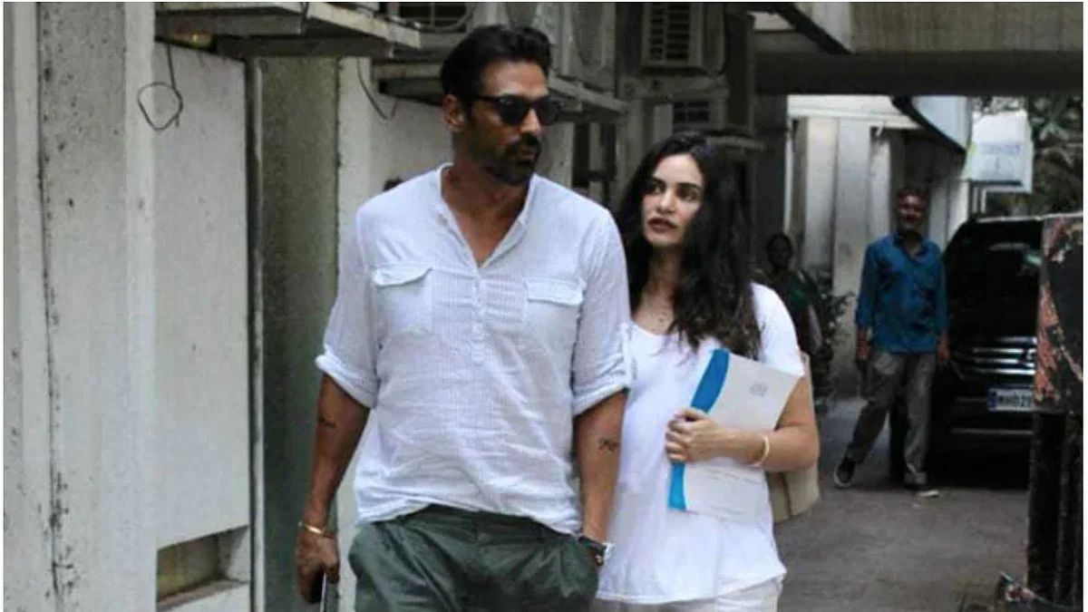 Arjun Rampal's girlfriend Gabriella Demetriades, who is expecting their second child, recently took a stand against a netizen who made a derogatory comment about her unmarried status. Read more to know how she responded and garnered support from fans.