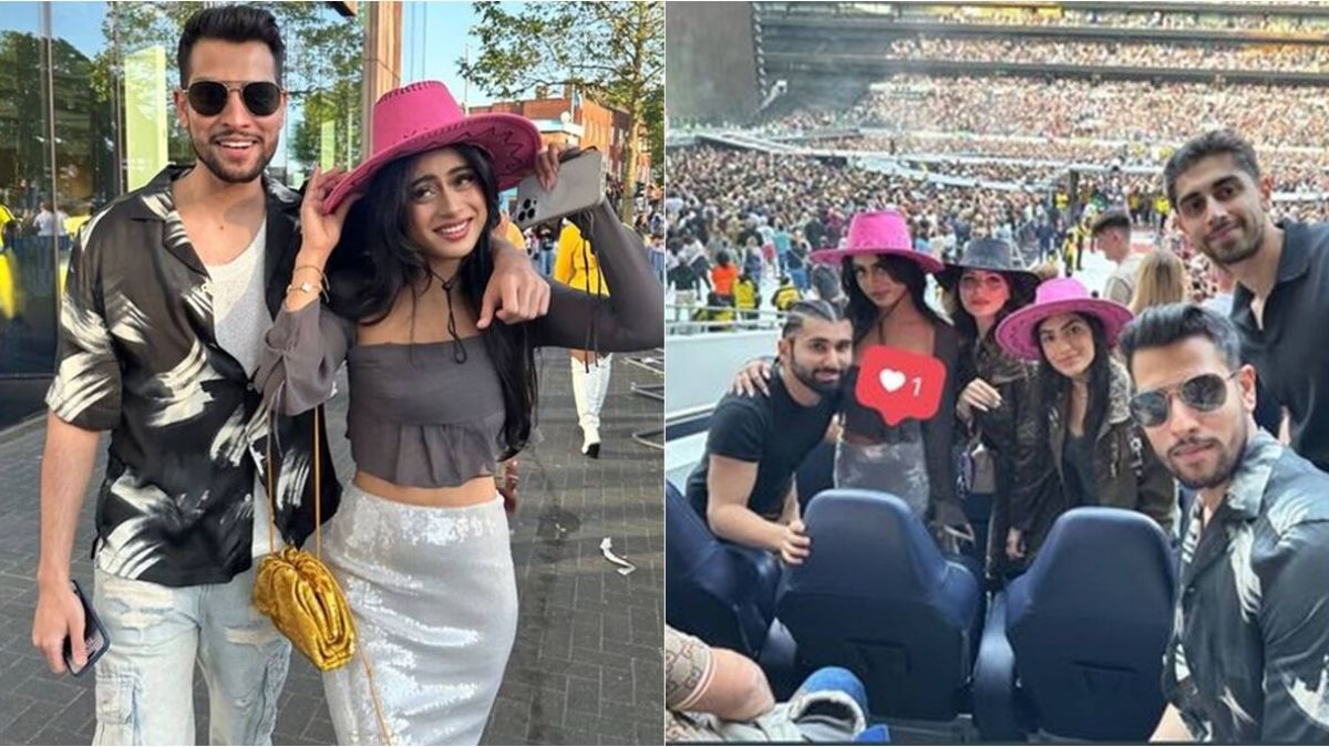 Kajol and Ajay Devgn's daughter Nysa Devgan was recently seen enjoying Beyonce's Renaissance concert in London with her friends. The pictures show Nysa having a great time, accompanied by singer Kanika Kapoor. Check out the photos of their fun-filled night at the concert!