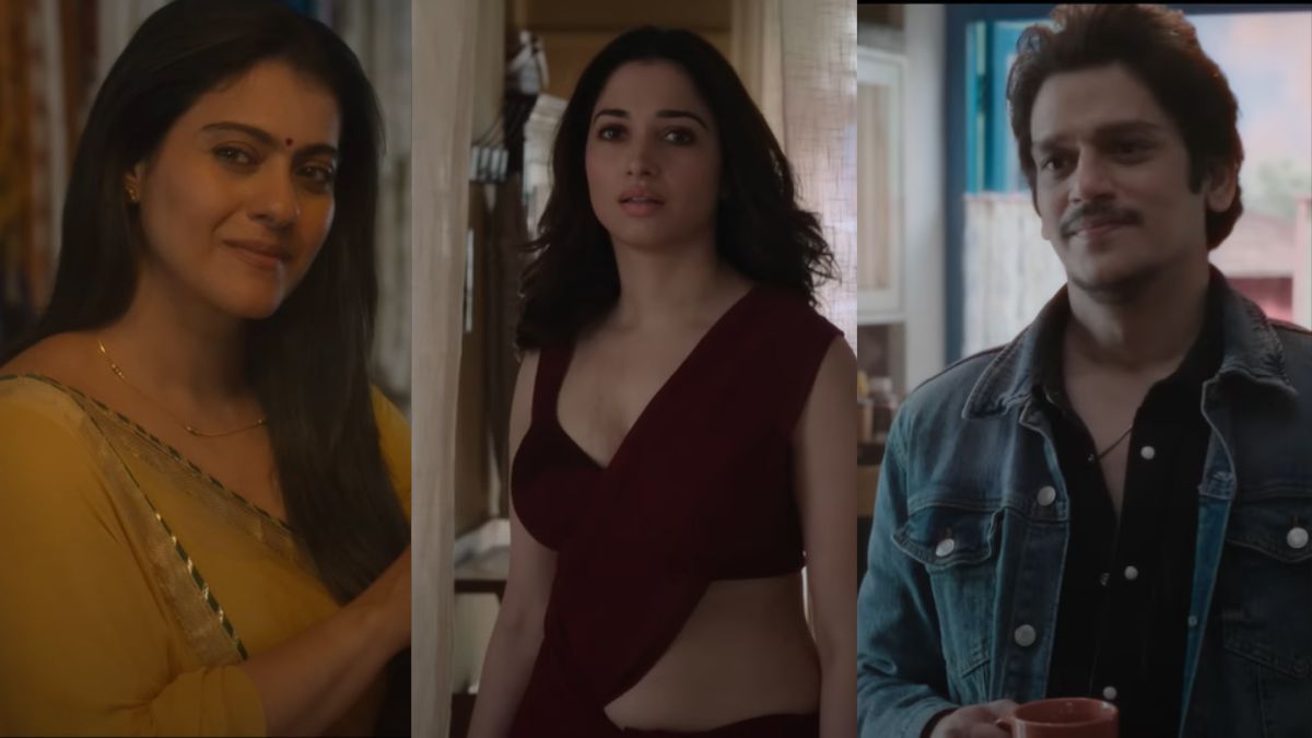 The teaser of Lust Stories 2 is finally out, showcasing a mix of Neena Gupta's humorous performance, Kajol's charismatic presence, and Tamannaah Bhatia-Vijay Varma's romantic chemistry. The anthology film, helmed by fourdirectors including Amit Ravindernath Sharma, R Balki, Konkona Sen Sharma, and Sujoy Ghosh, promises an intriguing and engaging experience.