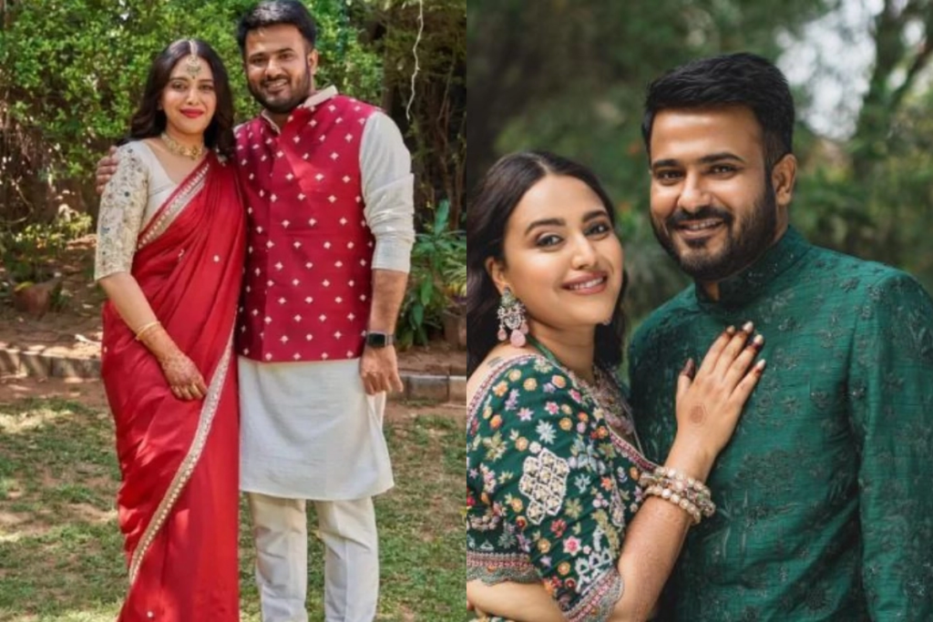 Bollywood actress Swara Bhasker has shared the joyous news of her pregnancy on social media. Swara and her husband Fahad Zirar Ahmad are eagerly awaiting the arrival of their first child. The actress delighted her fans by flaunting her baby bump in a series of stunning pictures. Find out more about this exciting new chapter in Swara and Fahad's lives.

