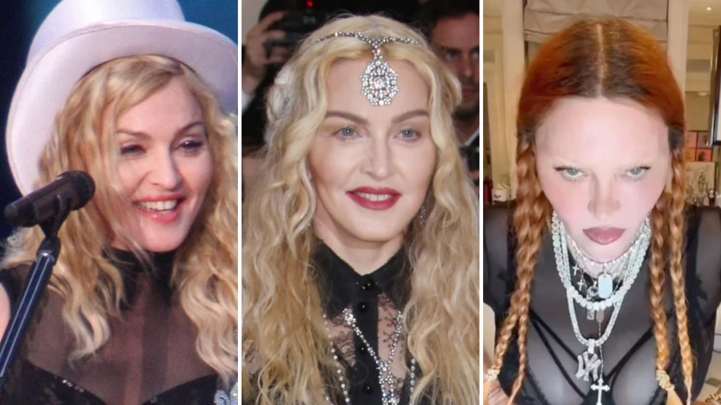 Madonna shocks her followers with a bold style transformation, unveiling a trendy shag haircut. The pop icon deviates from her usual locks, leaving fans amazed and sparking criticism amidst her collaboration with Sam Smith. Discover more about Madonna's dramatic new look and the buzz it created.

