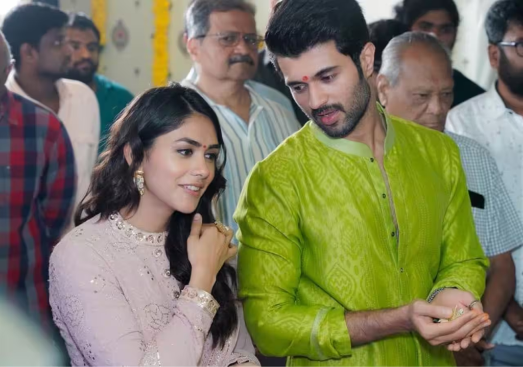 Actress Mrunal Thakur and Telugu star Vijay Deverakonda are set to share the screen in director Parasuram Petla's upcoming untitled film. The duo recently attended the mahurat pooja, marking their collaboration for this project. Find out more about their exciting new venture.