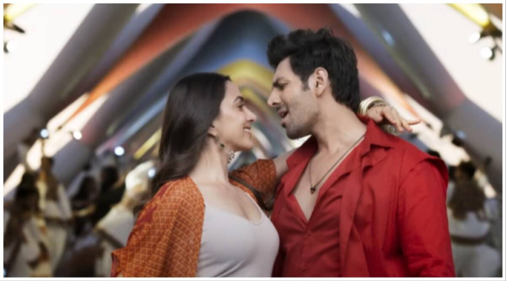 Kartik Aaryan and Kiara Advani launched their new song Sun Sajni from Satyaprem Ki Katha at an event. Kartik's sweet gesture of helping Kiara with her heels during the launch is winning hearts on the internet. Netizens are praising his gentlemanly act, and the video has garnered attention for all the right reasons. Read more about this heartwarming moment between the co-stars.