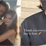 Arjun Rampal's girlfriend, Gabriella Demetriades, took to social media to share a tiny glimpse of their newborn son cuddling up with the actor. The couple welcomed their second baby boy on July 20, and Gabriella expressed her gratitude to well-wishers.