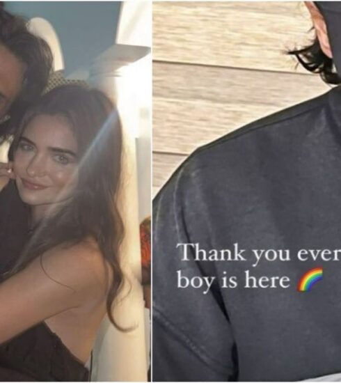 Arjun Rampal's girlfriend, Gabriella Demetriades, took to social media to share a tiny glimpse of their newborn son cuddling up with the actor. The couple welcomed their second baby boy on July 20, and Gabriella expressed her gratitude to well-wishers.