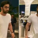 Ranbir Kapoor was seen at the Mumbai Airport last night as he embarked on a trip to Dubai to surprise his mother Neetu Kapoor on her 65th birthday. The actor requested the paparazzi not to share his pictures and videos immediately to keep the surprise intact. Neetu Kapoor had already begun her birthday celebrations with her daughter Riddhima Kapoor and son-in-law Bharat Sahni in Milan. Ranbir Kapoor's sweet gesture adds excitement to the upcoming celebration.