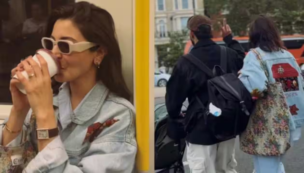 Anushka Sharma delighted fans by sharing an adorable candid video on Instagram, giving a glimpse into her London vacation with husband Virat Kohli. The video captures their precious moments as they explore the streets of London, and fans couldn't help but react to the heartwarming clip. Find out more about their vacation and the reactions from fans.

