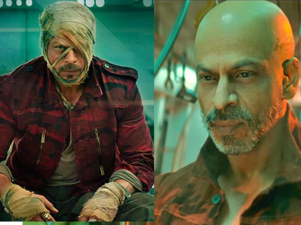 Shah Rukh Khan's Jawan Prevue: Spot His Hindi Tattoo in Bald Look