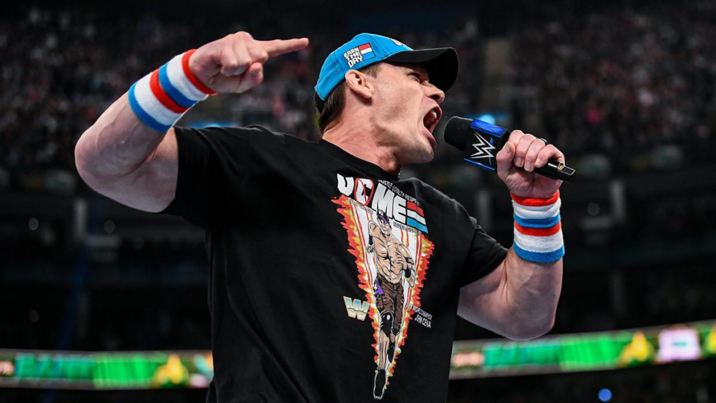 Wrestler-turned-Hollywood star John Cena shocks fans as he makes a surprising comeback at the WWE Money In The Bank event. The 16-time World Champion hints at bringing WrestleMania to London, leaving the WWE Universe in awe. Read on to learn more about Cena's unexpected return and his plans for the future.