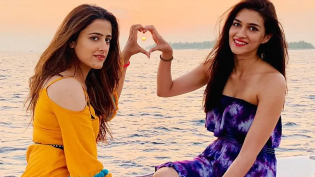 Bollywood actress Kriti Sanon is vacationing in the US with her sister Nupur Sanon. The duo has shared the latest glimpses from their holiday, providing fans with a delightful sneak peek. Check out their fun-filled sunny day out!