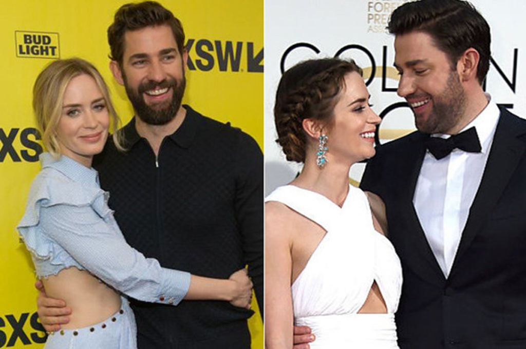 Emily Blunt and John Krasinski's seemingly perfect marriage might be experiencing difficulties. Amid rumors of Blunt taking a break from acting to focus on marital issues, netizens have urged Ariana Grande and Pete Davidson to stay away. 