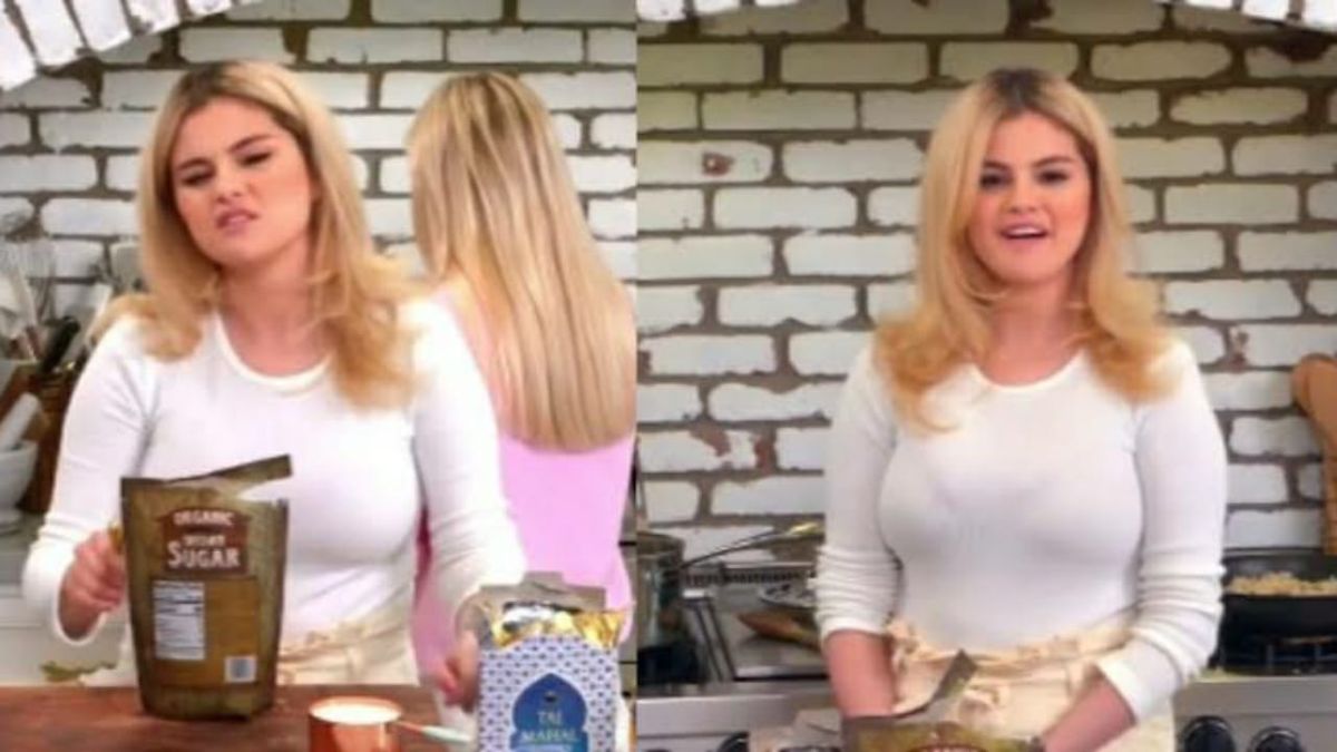 Selena Gomez, a devoted fan of Indian culture, delighted her fans as she prepared and savored traditional Indian food, including masala chai. Her heartwarming reaction is taking the internet by storm. Read on to witness her endearing encounter with Indian flavors.