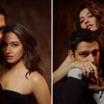 Actors Vijay Varma and Tamannaah Bhatia, who have openly expressed their love for each other in public, were spotted at the Kaalkoot screening last night. The couple couldn't contain their blushes as they posed for the paparazzi, confirming their steady relationship. Read on to know more about their adorable moment at the event.