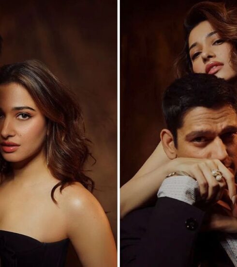 Actors Vijay Varma and Tamannaah Bhatia, who have openly expressed their love for each other in public, were spotted at the Kaalkoot screening last night. The couple couldn't contain their blushes as they posed for the paparazzi, confirming their steady relationship. Read on to know more about their adorable moment at the event.