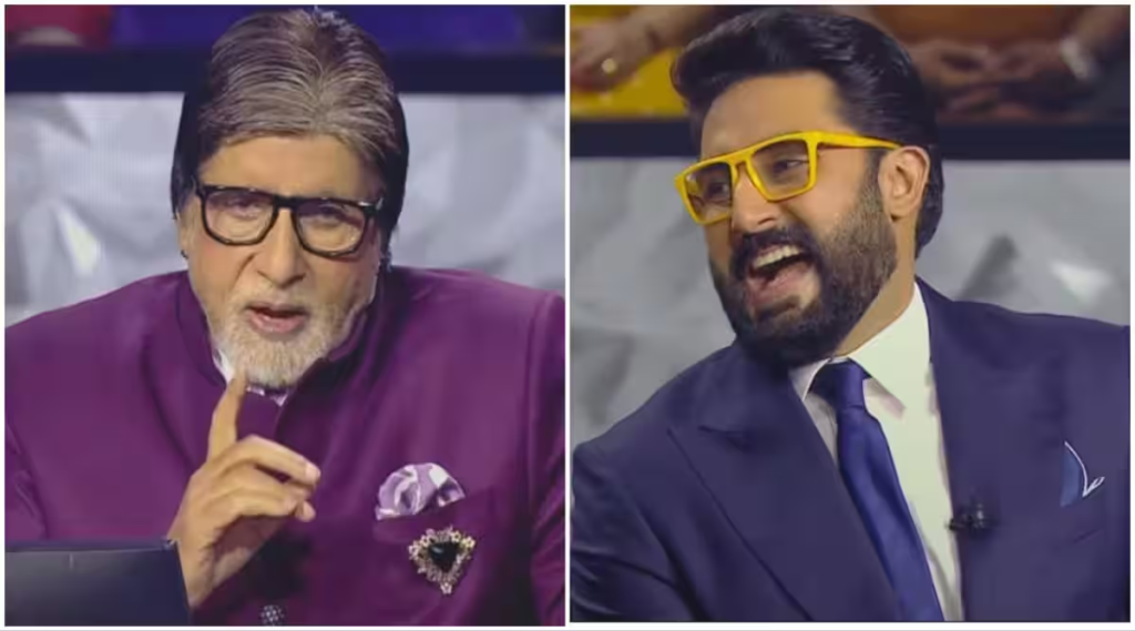 In the recent episodes of Kaun Banega Crorepati 15, Amitabh Bachchan speaks candidly about the deep connection he shares with his son Abhishek Bachchan. He describes how their relationship goes beyond the conventional father-son dynamic, and how they approach challenges as a team. 