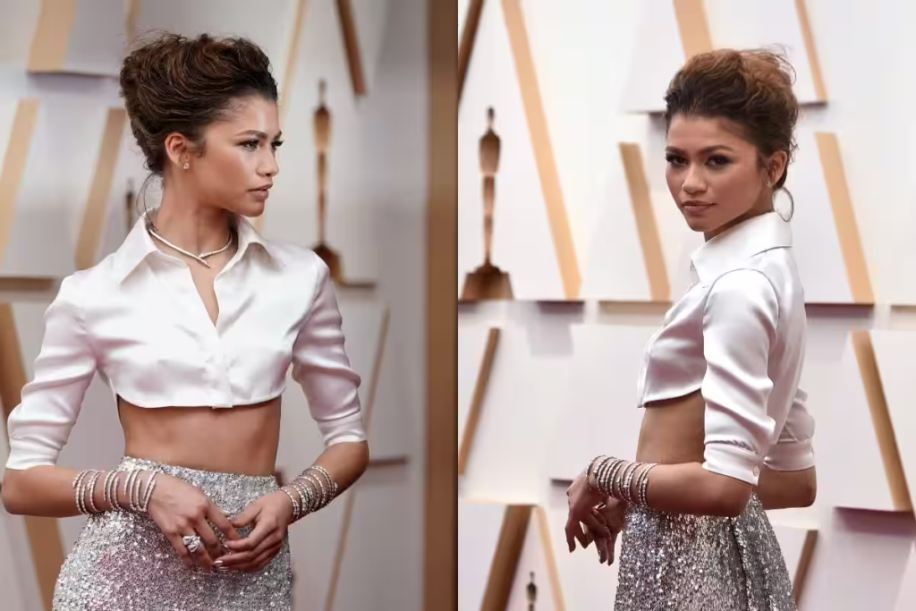Hailey Bieber Vs Zendaya Fashion Face-Off: Who Wore The Hot Pink Valentino Dress Better?" 3 Hailey Bieber and Zendaya, two Hollywood stars, faced off in a hot pink Valentino dress, each serving different looks. See their stunning photos and cast your vote for the best fashionista in this epic face-off.