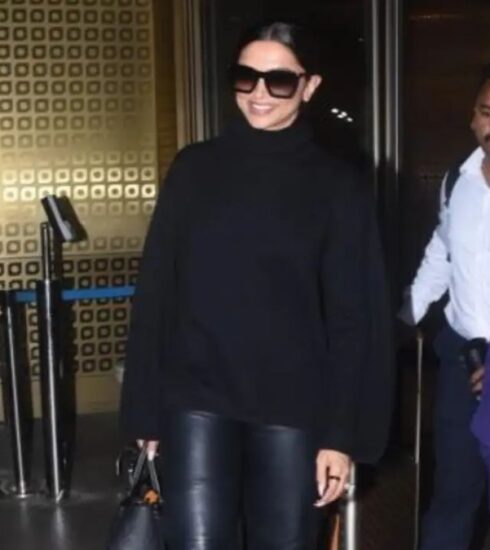 Bollywood sensation Deepika Padukone impresses fans with her stylish black ensemble at Mumbai Airport. Explore her latest airport fashion and upcoming projects.