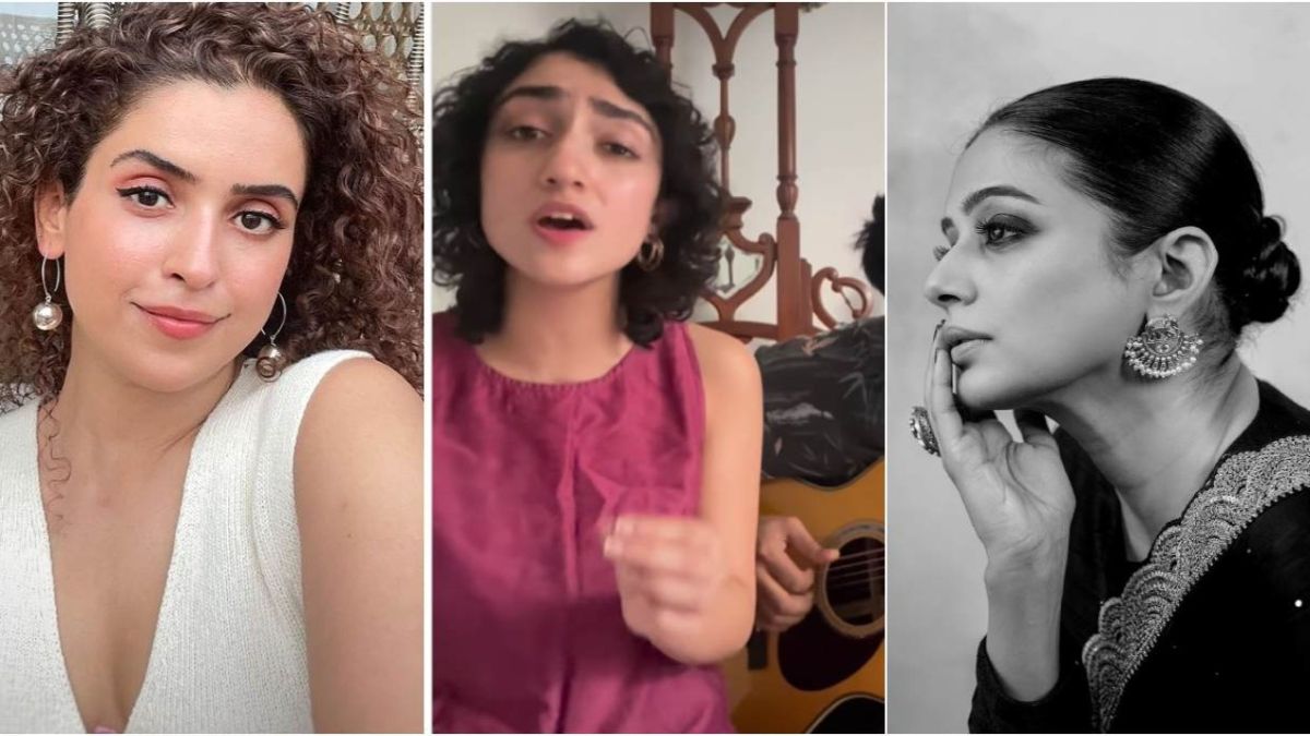 "Sanjeeta Bhattacharya's rendition of 'Chaleya' from 'Jawan' garners praise from co-stars Sanya Malhotra and Priyamani. Read more about this musical delight."