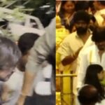 Shah Rukh Khan, accompanied by his daughter Suhana Khan and co-star Nayanthara, visited the Sri Venkateshwara Swamy temple in Tirupati ahead of the much-anticipated release of their film, Jawan. The trio's visit to the temple has gone viral, adding to the excitement surrounding the movie's release on September 7, 2023.