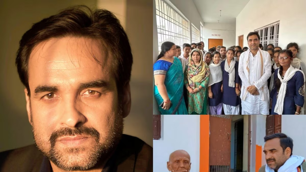 "Renowned actor Pankaj Tripathi, known for his exceptional acting prowess, pays tribute to his late father by inaugurating a school library in his hometown. Learn how his commitment to education and community development is leaving a lasting impact."
