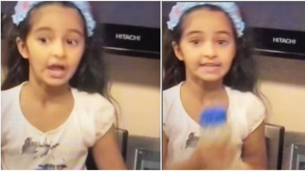 "Ananya Panday's adorable childhood video during a 'smellful perfume' ad shoot had Bollywood's Arjun Kapoor and others in fits of laughter."
