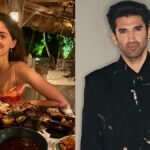 "Ananya Panday's birthday photos raise intrigue with the mysterious 'night manager' credited as the photographer. Fans speculate if Aditya Roy Kapur is the man behind the lens. Dive into the speculations!"