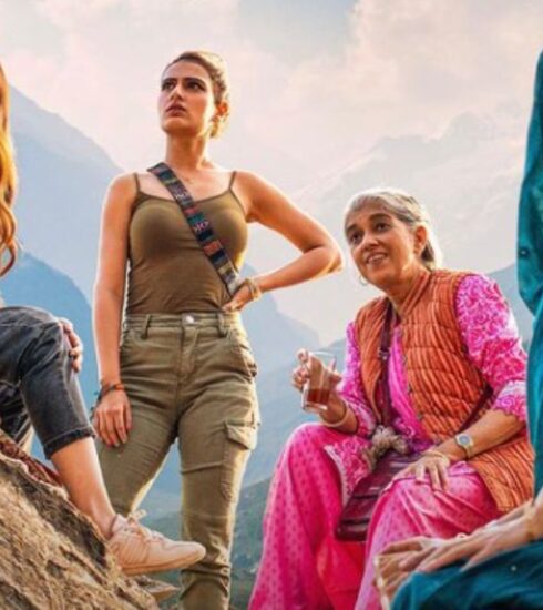 "The much-awaited 'Dhak Dhak' trailer featuring Dia Mirza, Fatima, Ratna Pathak Shah, and Sanjana Sanghi is finally here, showcasing their thrilling biking journey to Khardung La."