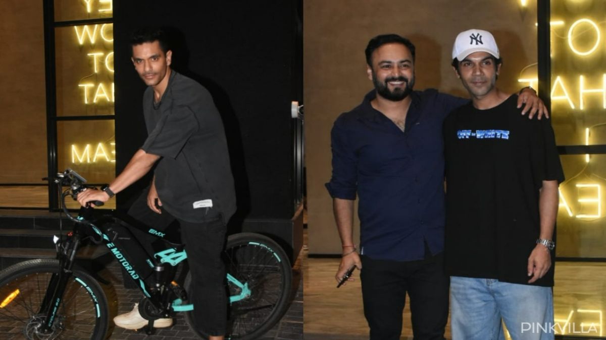 "Rajkummar Rao and other stars attend the private screening of 'Stolen.' See the celebrity arrivals, including Angad Bedi's unconventional entrance."