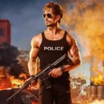 "Ajay Devgn and Ranveer Singh welcome Tiger Shroff as ACP Satya in 'Singham Again.' Check out his captivating first look!"