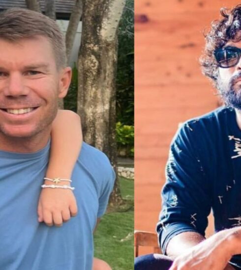 "Tollywood sensation Allu Arjun extends warm birthday wishes to cricket legend David Warner, bridging industries with heartfelt camaraderie."