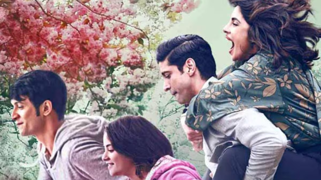 "Actor Rohit Saraf commemorates four years of 'The Sky Is Pink' by sharing heartfelt memories and throwback photos with co-stars Priyanka Chopra and Farhan Akhtar."
