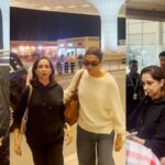 Explore Deepika Padukone's latest airport style alongside mother Ujjala. Exclusive pictures and a sneak peek into the Bollywood star's upcoming projects.