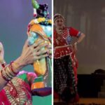 "Veteran actress Hema Malini stuns in a dance drama, paying homage to Meera Bai on her 525th birth anniversary in Mathura. A visual feast capturing timeless grace and devotion."