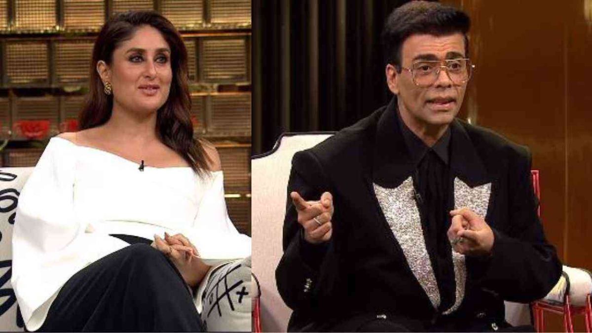 Kareena Kapoor Khan steals the show on Koffee With Karan 8, nicknaming son Jeh 'Toofan Mail.' Alia Bhatt joins in, sharing amusing playdate memories with Raha.