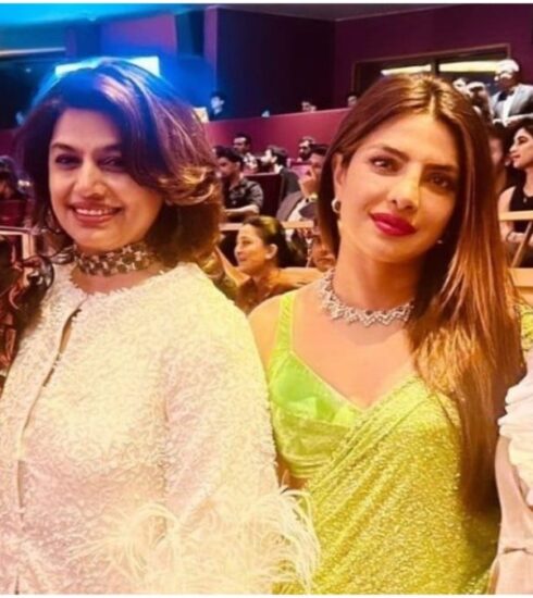 "Priyanka Chopra and Katrina Kaif wowed in green sarees during a grand event while promoting their film, Jee Le Zaraa."