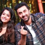 "Catch the sweet moment as Rashmika Mandanna imparts Kannada lessons to Ranbir Kapoor during Animal promotions at Indian Idol. The heartwarming exchange is sure to win hearts."