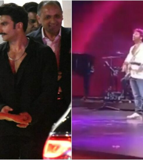 "Bollywood icons Deepika Padukone and Ranveer Singh were entranced by Arijit Singh's live rendition of 'Tere Hawaale' at an exclusive after-party, adding star power to the memorable evening."