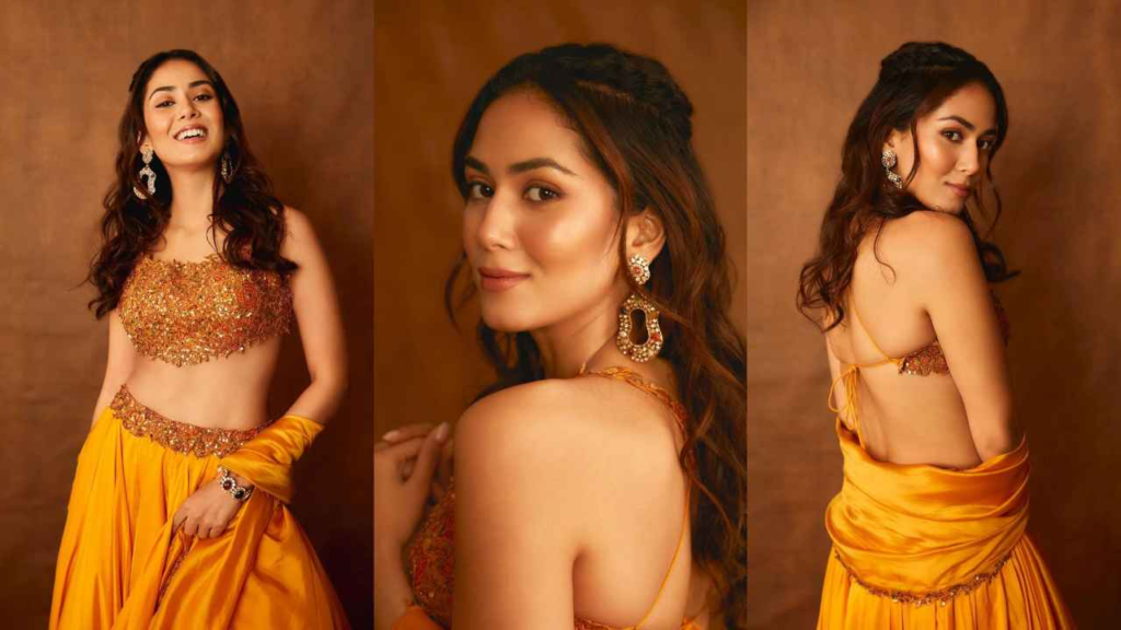 "Explore the mesmerizing world of Bollywood fashion as Mira Rajput stuns in Punit Balana's Rs. 57,500 Ladoo Peela Lehenga. A Diwali ensemble like no other!"
