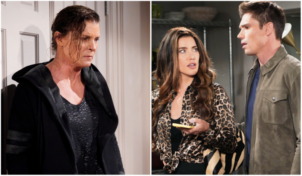 Tensions rise as Taylor takes a stand against Sheila in the upcoming episode of The Bold and the Beautiful. With a stern warning, Taylor makes it clear that any interference in Steffy's life will have severe consequences. Will Sheila back off, or is a confrontation inevitable? Stay tuned for the latest developments in this gripping storyline.