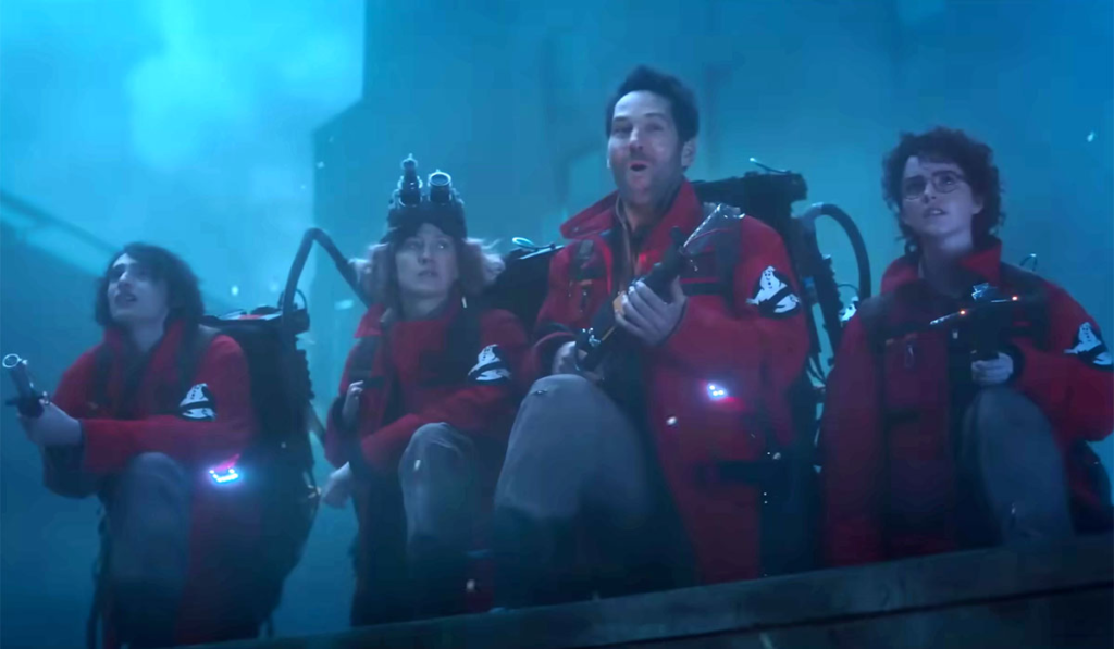 "Get a sneak peek into Ghostbusters: Frozen Empire trailer, where Paul Rudd and Bill Murray team up to thwart an ancient evil, risking a second Ice Age."
