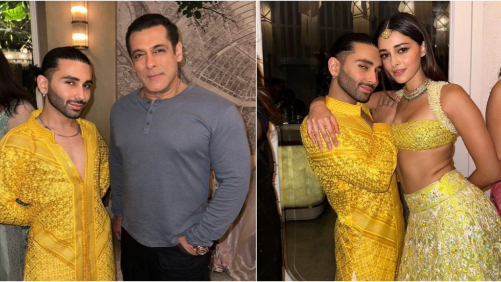 "Explore the glitz and glamour of Manish Malhotra's recent Diwali bash, where Bollywood's crème de la crème, including Salman Khan and Varun Dhawan, gathered for a night of festive celebration. Exclusive inside pictures showcase the dazzling affair that set the stage for the main Diwali festivities."
