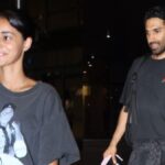 "Rumored couple Ananya Panday and Aditya Roy Kapur turned heads at Mumbai Airport, raising questions about a possible New Year vacation together. Catch the latest buzz!"