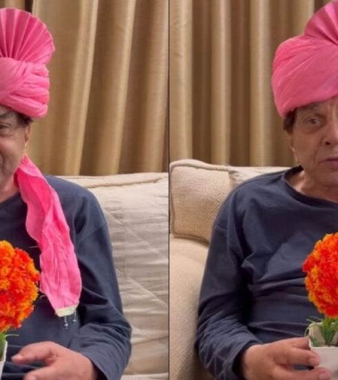 "Dharmendra, turning 88, shares love and gratitude in a touching video, thanking fans for their heartfelt gifts on his special day."