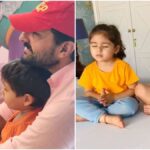 "Join the celebration of Taimur Ali Khan's seventh birthday with adorable moments captured in an unseen video of prayer with sister Inaaya and delightful pictures of twinning with dad Saif Ali Khan. Aunts Soha Ali Khan and Saba Pataudi share warm wishes, making this day truly special for the Bollywood star kid."