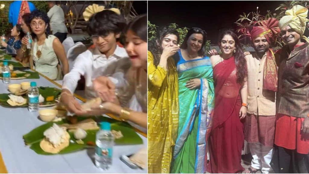 "The much-anticipated wedding of Aamir Khan's daughter, Ira Khan, to Nupur Shikhare is off to a vibrant start! Explore the early festivities with Kiran Rao, Azad Rao Khan, and Mithila Palkar. The star-studded celebration promises joy and glamour ahead of the January 3, 2024 wedding date."
