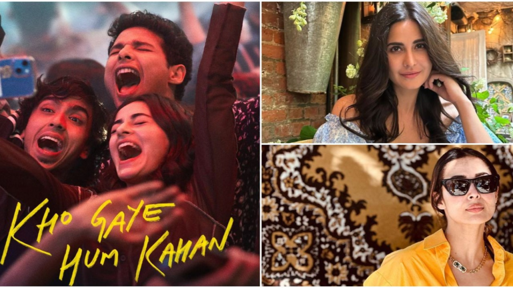 "Katrina Kaif and Malaika Arora share their glowing reviews of 'Kho Gaye Hum Kahan,' highlighting the film's brilliance and their joy in being part of this cinematic experience."

