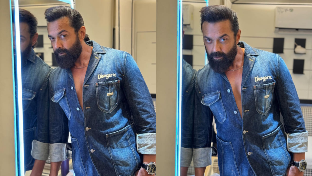"Discover Bobby Deol's style journey as he sets the fashion bar high with animal prints, denim, and formal wear. A fashion star in his own right!"
