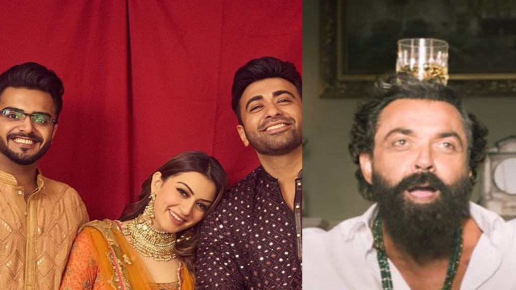  Actress Hansika Motwani, along with her family, sets Instagram on fire as they recreate Bobby Deol's iconic Jamal Kudu dance from the movie Animal. 🔥