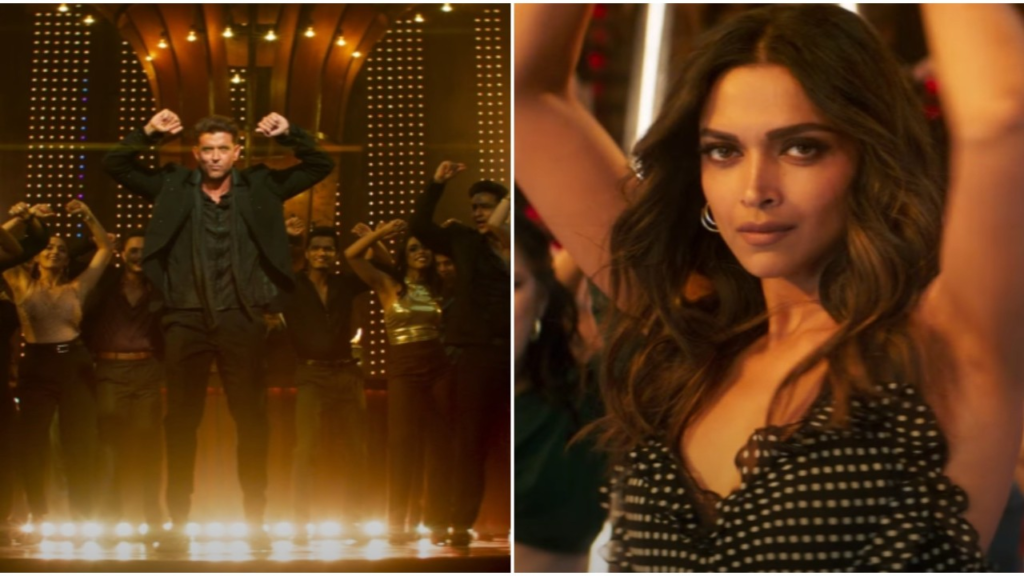 "The excitement builds as Hrithik Roshan and Deepika Padukone dazzle in the teaser for Fighter's first song, Sher Khul Gaye. Get a glimpse of the stylish party track!"
